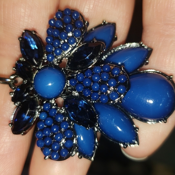 Blue Peru necklace *D3 - Picture 1 of 4